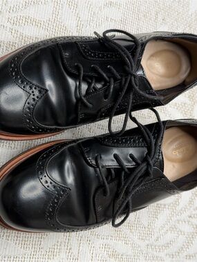 Ladies Clarks Casual Brogue Style Shoes Teadale Maira Us 8 Worn Once